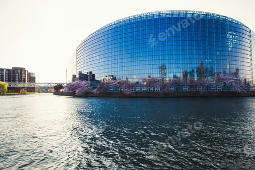 Preview: Building of the Council of Europe in Strasbourg