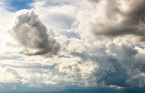 Preview: thunder storm sky Rain clouds