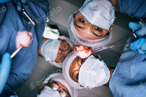 Preview: Medical Team Performing Surgery in Hospital Operating Room