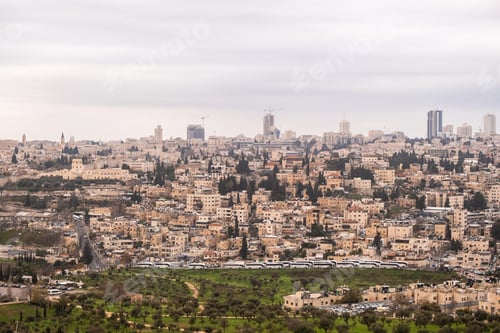 Preview: Panoramic views of ancient Jerusalem and surrounding area