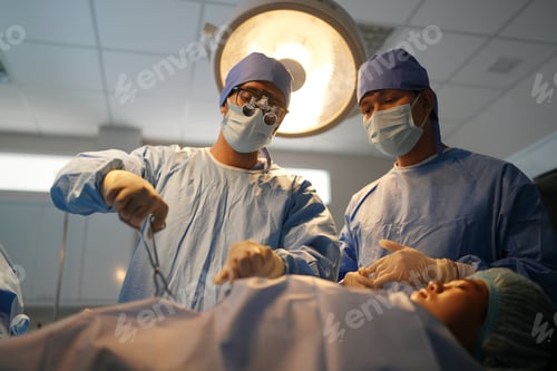Preview: Surgeons Performing Operation in Hospital