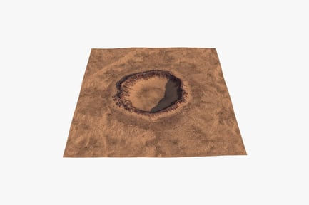 Preview: Desert Impact Crater Landscape