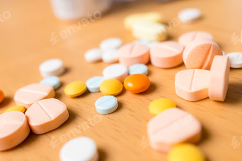 Preview: Variety of medicines and drugs