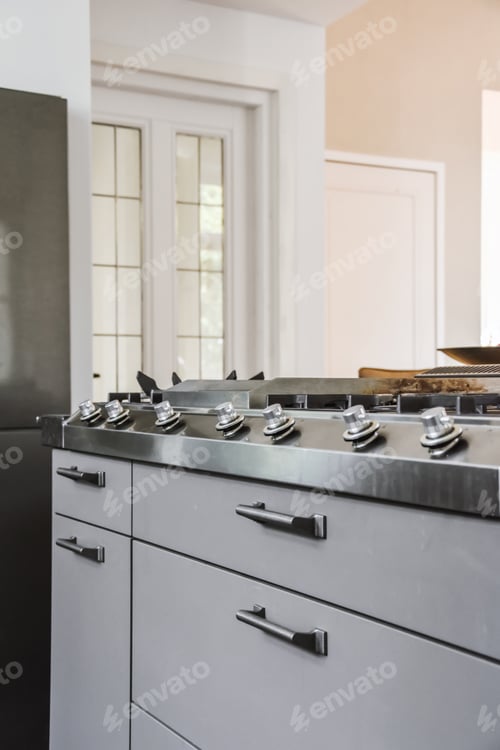 Preview: Modern gas stove
