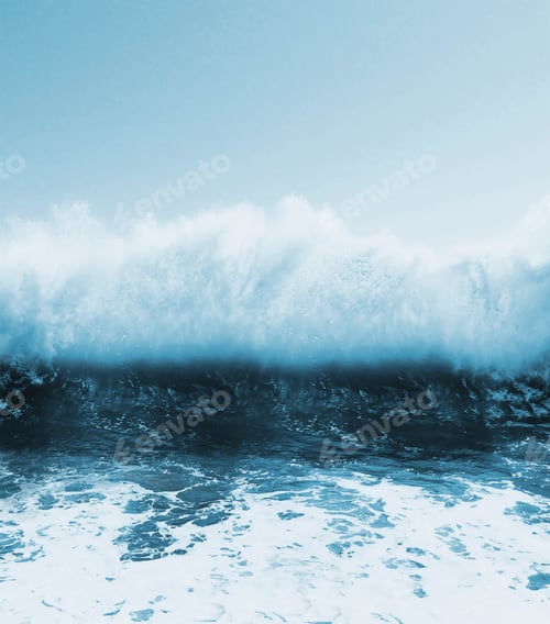 Preview: Big Green Ocean Wave