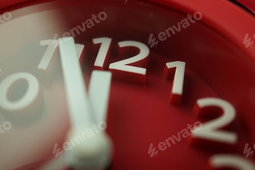 Preview: Countdown Clock Face For New Year And Christmas Background