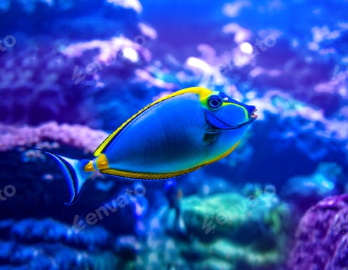 Preview: Colorful fish in aquarium
