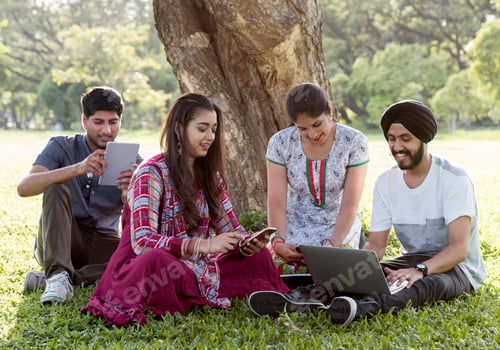 Preview: Indian Community Togetherness Technology Concept