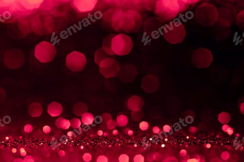 Preview: Soft image abstract bokeh dark red with light background.