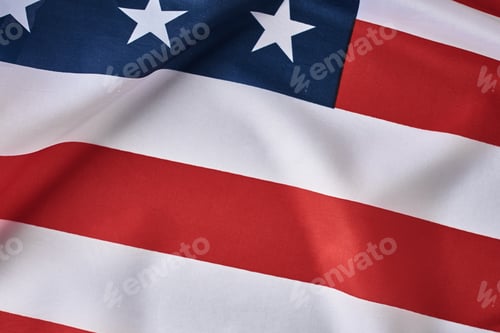 Preview: Patriotic Colors of American Flag Background