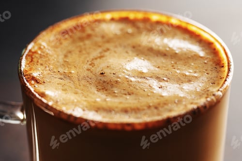 Preview: Fresh made coffee served in cup