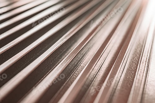 Preview: Close-up of a corrugated metal surface