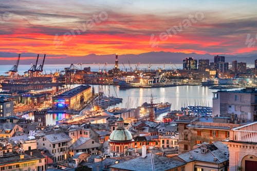 Preview: Genova, Italy on the Port