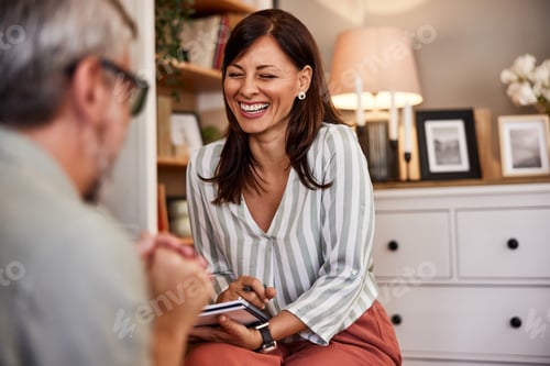 Preview: Having a funny conversation.