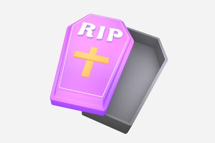 Preview: Coffin 3D Illustration