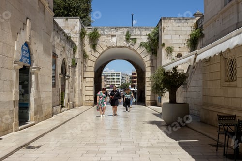 Preview: Walking at historic old city in Zadar