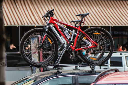 Preview: Bicycles located on car