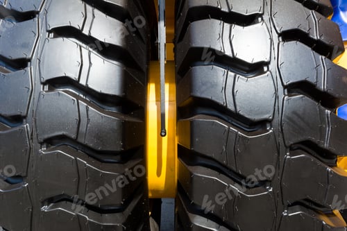 Preview: Two truck wheel tire texture