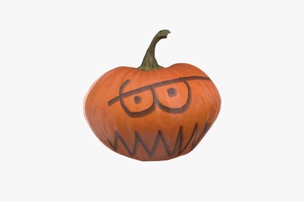Preview: Cartoon Face Pumpkin