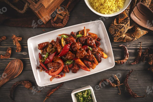 Preview: Devilled chilli chicken