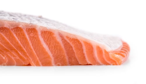 Preview: Close-up of Fresh Salmon Fillet Slice