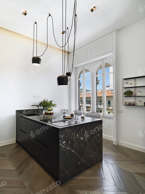Preview: Interiors of a Modern Kitchen