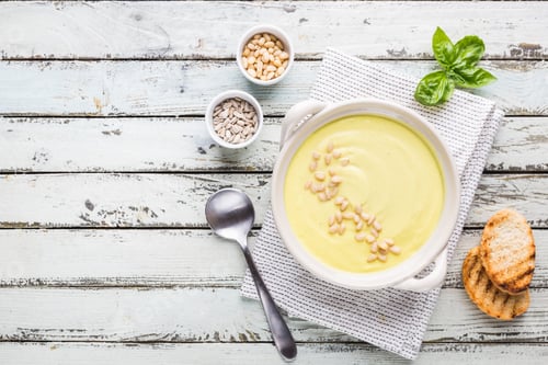 Preview: Vegetarian cauliflower cream soup