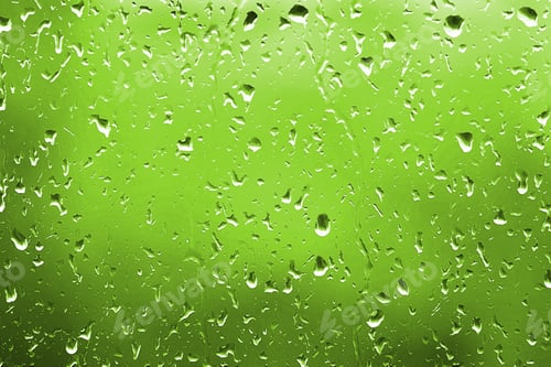 Preview: water drops on glass