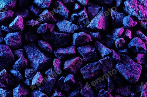 Preview: Astronomy galaxy asteroid meteorite stones in space on the planet
