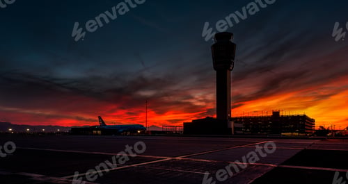 Preview: Airport Sunset: Phoenix, AZ