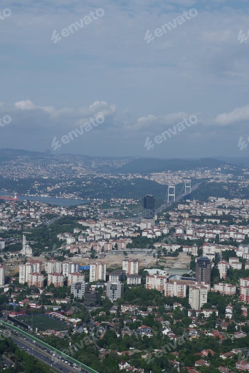 Preview: Arial View of Istanbul residential buildings