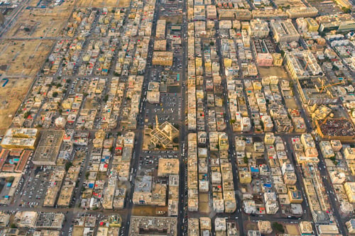 Preview: Dubai Downtown skyline, United Arab Emirates or UAE. Urban city.