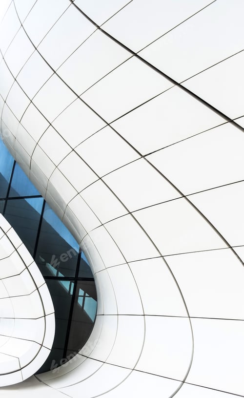 Preview: Modern building abstract element