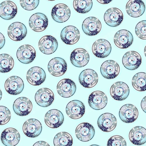 Preview: Many used spray cans for graffiti drawing lies on a pastel colored backgroung. Street art pa