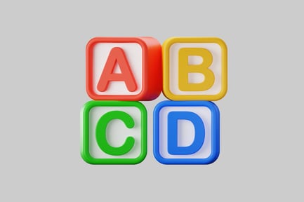 Preview: Alphabet blocks toy