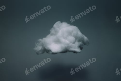Preview: Floating cotton cloud