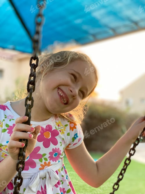 Preview: Happy cute girl