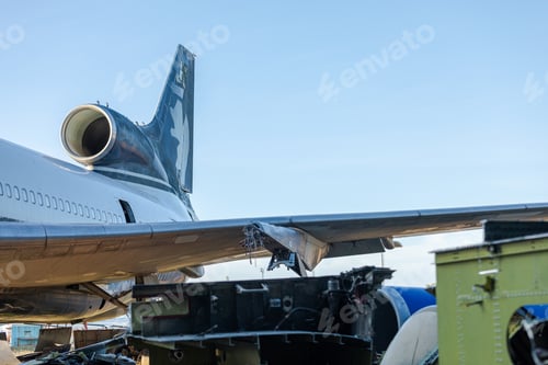 Preview: Disassembled planes in the aircraft graveyard