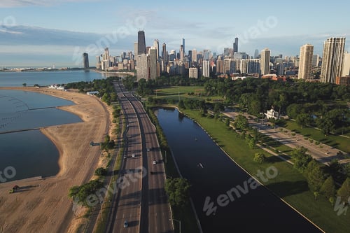 Preview: view of downtown Chicago