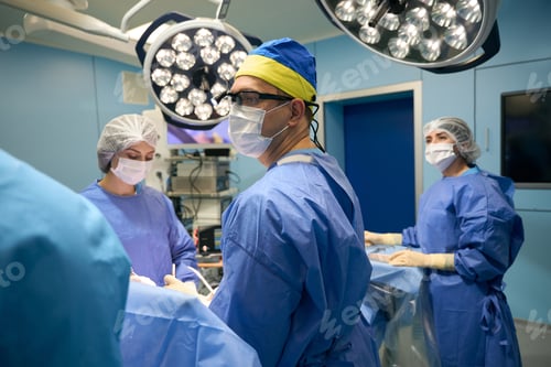 Preview: Medical Team Preparing for Surgery in Hospital