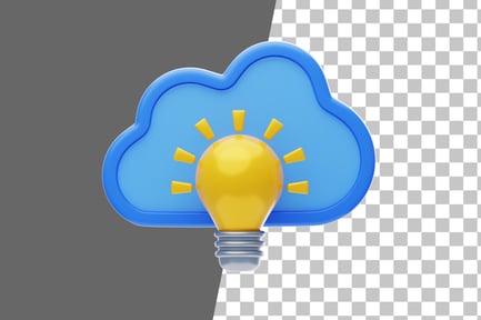 Preview: Blue Sky Thinking 3D Icon