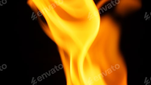 Preview: Blurred hot danger fire blazing.