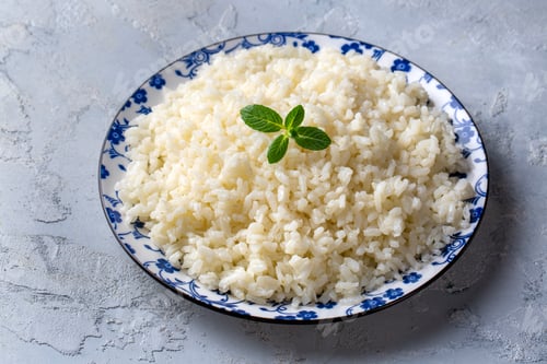 Preview: Traditional delicious Turkish food, rice pilaf, boiled rice. Turkish name; Pirinc pilavi