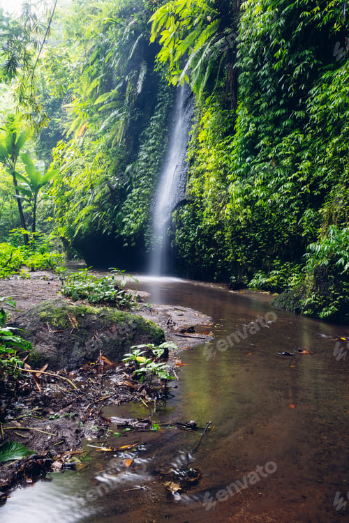 Preview: Tukad Cepung waterfall at Bali, Indonesia