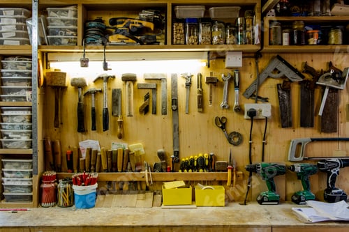Preview: Craftsman's tools and workshop
