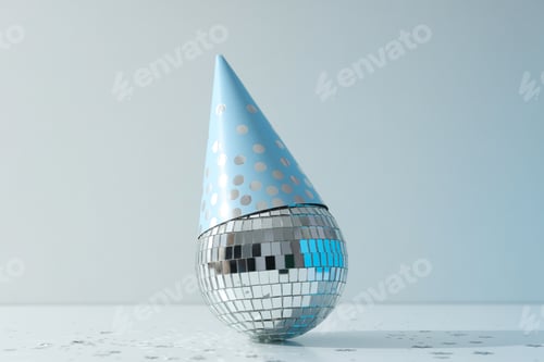 Preview: A beautiful disco ball with a festive cap