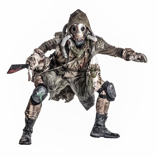 Preview: Grimy mutant creature of nuclear apocalypse world