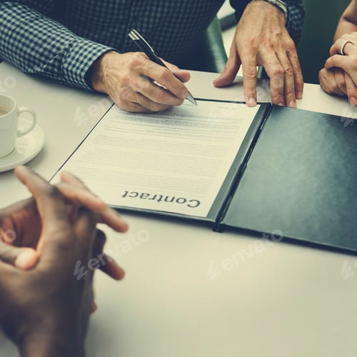Preview: Business Discussion Talking Deal Concept