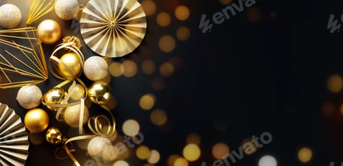 Visualização: Fundo minimalista de Natal plana leiga
