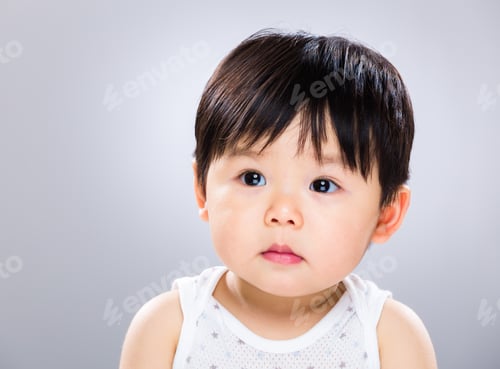 Preview: Asian baby portrait